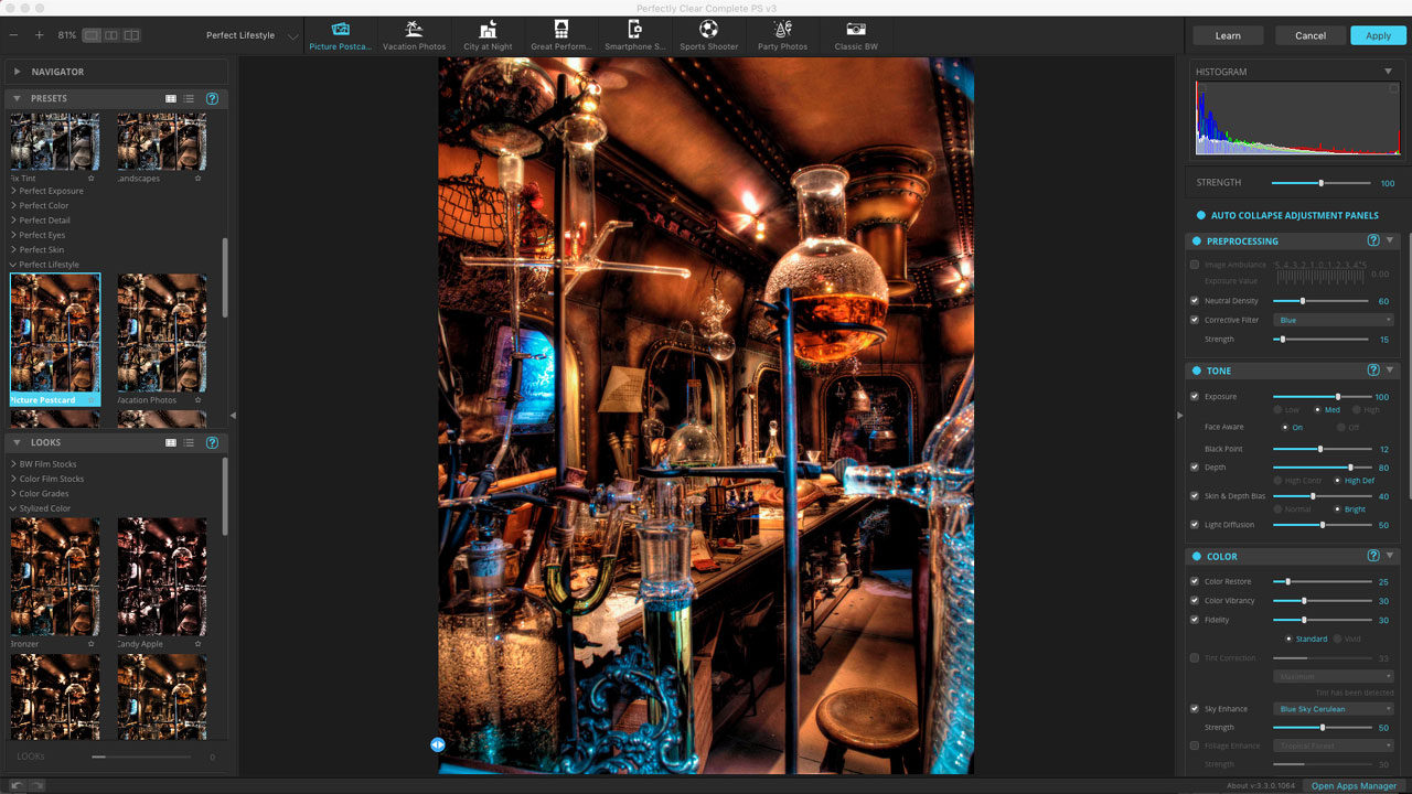 athentech perfectly clear for photoshop & lightroom 2.0.2 mac osx